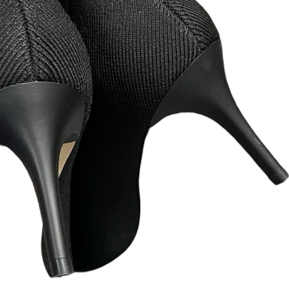 🌻NEW Pour La Victoire Daphne Nickle Knit Black Ankle Booties Size 10 | box inc. - Picture 3 of 13